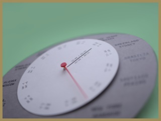 Detail hodin Timezones Pavla Nového